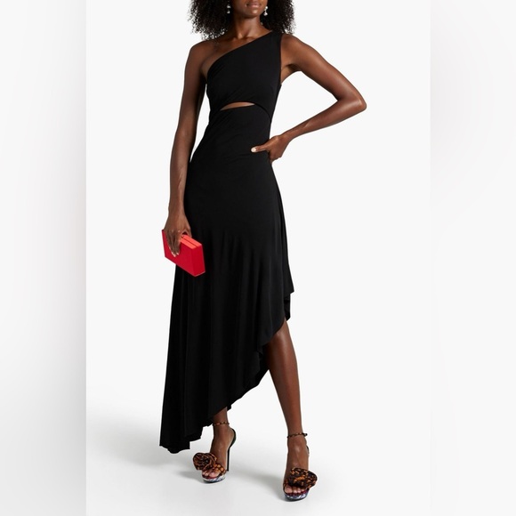 H by Halston Dresses & Skirts - NWT sold out Halston One Shoulder Cut Out Dress